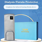 KEhtu Dialysis Hot Compress Care Cover, Dialysis Product Protector, Intelligent Temperature Control, Even Heating, 3-Level Adjustment, Relieve Pain