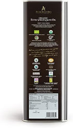 A ATLAS OLIVE OILS Bulk Organic Cold Pressed Moroccan Extra Virgin Olive Oil, Polyphenol Rich, Newly Harvested Unprocessed from One Single Family Farm Cold Press Ext. Virgin 170 Fl Oz (Pack of 1)