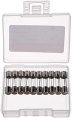 BOJACK 5x20 mm 10 A 10 amp 125 V 125 Volt 0.2x0.78 Inch F10AL125V Fast-Blow Glass Fuses (Pack of 10)