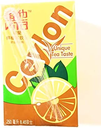 Vita Ceylon Lemon Tea Drink 8.45 Fl Oz(18 Pack)