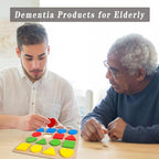 2nd Generation - Dementia Activities for Seniors,Wooden Alzheimers Products for Elderly,Keep Cognitive and Busy Puzzles Gifts & Games