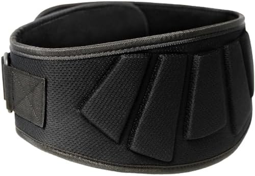 Meister Contoured Neoprene Weight Lifting Belt 6" Back Support