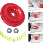 2024 Upgraded Replacement Universal Trimmer Head Red Replacement Electric for Weed Eater