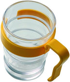 Easy Grip Cup Handle for Better Control, gripping and to Reduce Spills. Ideal for Those with Weak Grip, Poor Motor Skills, Reduced Dexterity, Parkinson's, Arthritis or The Elderly. No Spill