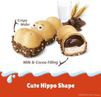 Kinder Happy Hippo Cocoa Biscuits 3.62 oz each (4 Items Per Order)