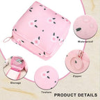 Cute Sanitary Pad Storage Bag for Women – Waterproof and Portable Menstrual Organizer with Multi Compartment, Ideal for Travel and Daily Use