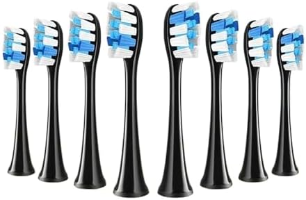 Compatible for Fairywill P11 T9 P80 Electric Toothbrush Heads(White 4pcs)