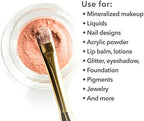 GBSTORE 3 Gram Plastic Cosmetic Containers,for Eye Shadow Nails Powder Jewelry Cosmetic Lip Balm Lip Gloss Cream Lotion and Creams Sample Make-up Storage(10 Pcs)