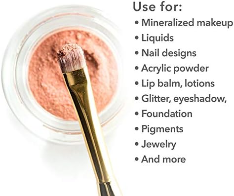 GBSTORE 3 Gram Plastic Cosmetic Containers,for Eye Shadow Nails Powder Jewelry Cosmetic Lip Balm Lip Gloss Cream Lotion and Creams Sample Make-up Storage(10 Pcs)