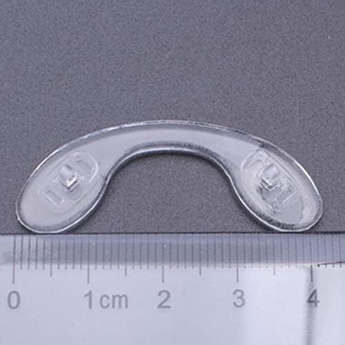 Healeved 5Pcs Slip Silicone Nose Pads for Glasses Flexible Shaped Design for Students Replacement for Comfort and Support