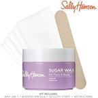 Sally Hansen Wax Kit Rinse-Off Sugar Wax | Face & Bikini Hair Removal | Vegan, No Drip, Salon Results at Home