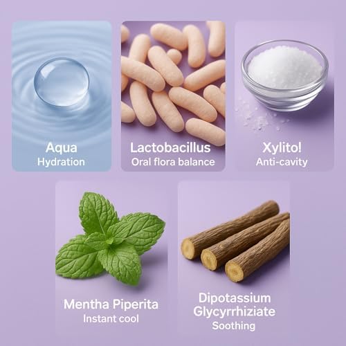 Probiotic Oral Spray for Long-Lasting Freshness, Oral Spray with Probiotics for Breath Care, Gentle, Convenient Travel-Sized Breath, 20ml/0.68oz*2Pcs