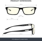 GUNNAR - Premium Gaming and Computer Glasses - Blocks Blue Light - Riot