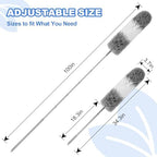 Dusters for Cleaning,Feather Duster with Extension Pole,Ceiling Fan Cleaner Duster,Long Duster Extended Handle,Blind Cleaner Dusting