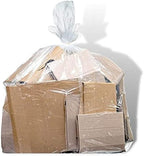Plasticplace 18 Gallon Clear Recycling Trash Bags │ 1.2 Mil Garbage Can Liners │ 26"x16"x27’’ (200 Count)