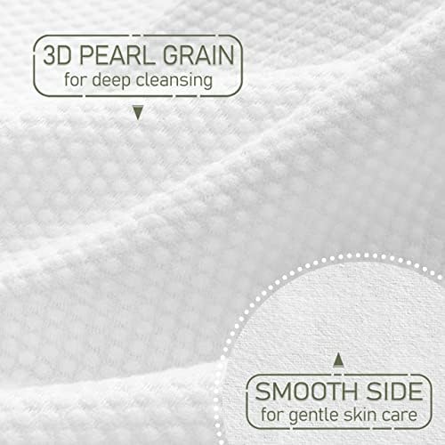 WOWOTEX Disposable Face Towel Biodegradable Large Dry Face Wipes 240 Count/4 Box Extra Thick Soft Clean Facial Towels for Sensitive Skin, Makeup Removing, Facial Cleansing, Nursing, Travel, 10"×12"