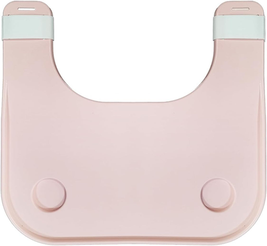 Wheelchair Lap Tray, Removable Wheelchair Tray Table for Adult Elderly Eating Reading Sturdy ABS Plastic Wheelchair Dining Table Board,Pink