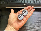 Stainless Steel Baoding Balls Set, 1.2 Inches Chinese Health Balls, Metal Stress Relief Hand Massage Balls No Chime for Hand Exercise, Hands Therapy