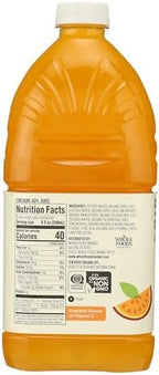 365 by Whole Foods Market, Organic Mango Passionfruit Juice, Reduced Sugar, 64 Fl Oz