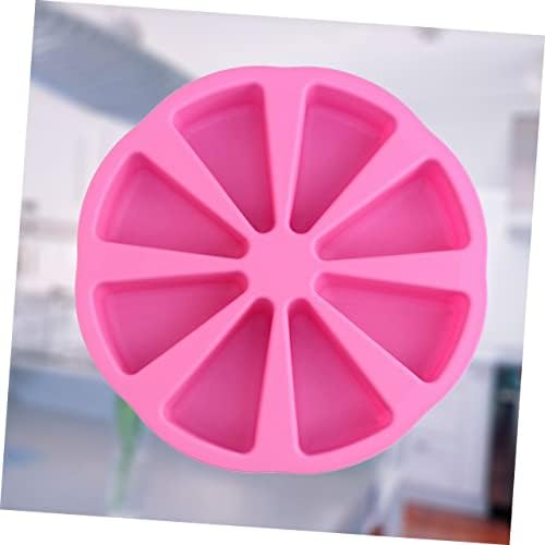 TEHAUX Silicone Cake Molds 8 Handmade Cavities Baking Soap Molding Food-Grade 40°f to 230°f