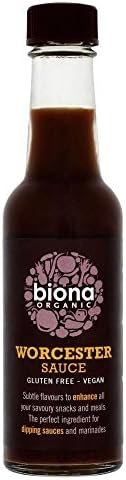 Biona Organic Worcester Sauce (140ml) - Pack of 2