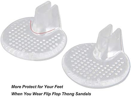 6 Pairs Flip Flop Pads, Gel Cushion for Heels, Sandals, Slippers