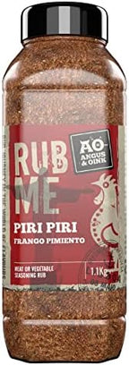 Angus & Oink Rub Me BBQ Seasoning- Piri Piri (POD) - 1 Kg