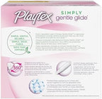 Playtex Gentle Glide Tampons with Triple Layer Protection, Regular, Unscented - 40 Count (Pack of 1)