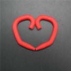 Protective Silicone Mask Ear Hooks Soft Comfortable Ear Strap Extenders 10 Pairs 1.96X1.18X0.19In Anti-Pain Mask Hanging Accessories for Daily Use