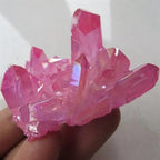Rainbow Halo Crystal Quartz Cluster Home Furnishings Room Decoration Stone Gifts Home Decor(150-200g)