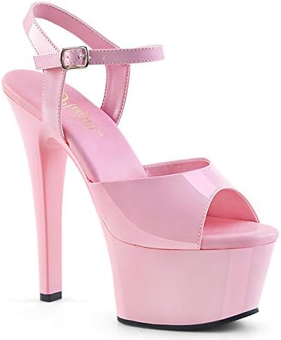 Pleaser Women's Aspire-609 Ankle-Strap Sandal