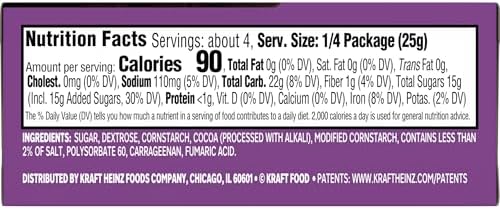 Jell-O Chocolate Fudge Cook & Serve Pudding & Pie Filling 3.4-Oz (Pack of 4)