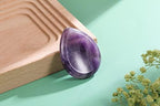 CrystalTears Amethyst Thumb Worry Stone Chakra Healing Crystal Pocket Palm Stone w/Gift Box