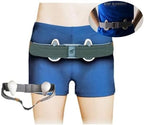 Adjustable Hernia Belt for Men, Hernia Support Truss for Inguinal Groin Hernias Left Or Right Side Waist Strap Inguinal Hernia Support with Removable Compression Pads