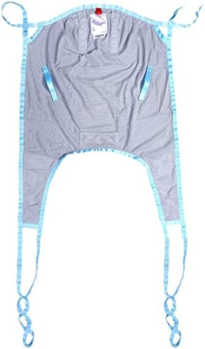 Transfer Nursing Sling Lift Sling, Universal Full Body Lift Sling, Toileting Sling Devices Full Body Elevation, One Piece Lift Sling, Maximum Load 275kg, Excluding Cranes, Small