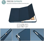 ProCase Smart Case for 10.5” iPad Air 3rd Generation 2019 / iPad Pro 2017, Slim Stand Cover with Translucent Frosted Back for iPad Air 3 -Blue
