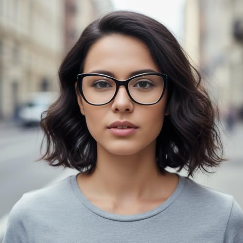 Acetate Unisex Eyewear Frame, Versatile Glasses for Everyday Use