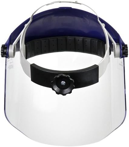 3M H8A Ratchet Headgear and Visor Combination Clear Faceshield, Complete Headgear and Face Shield Safety System