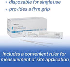 McKesson Sterile Cotton Tipped Applicators, 6 Inch, Box of 200 – Medical Cotton Swabs for Wound Care, Cleaning, and Application, Wooden Shaft, Disposable