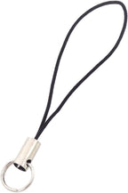 KOMBIUDA 100pcs Smartphone Lanyard for Men Women Short Wrist Rope Comfortable Lightweight Digital Camera Self Timer Lever Black Braided Cord for Easy Carrying