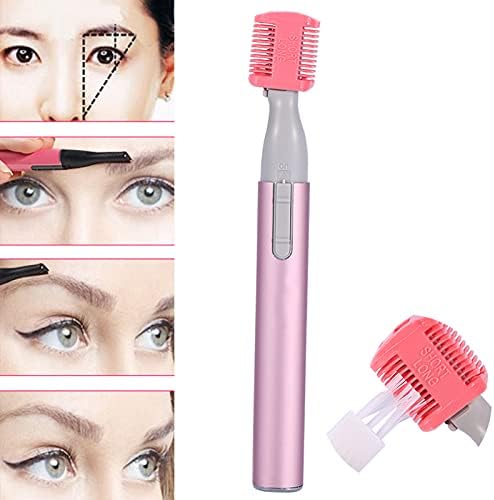 Sonew 2 Color Optional Portable Electric Face Eyebrow Hair Body Blade Shaver Remover Trimmer Beauty for Woman & Fashion Guy