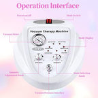 TwoWin Multifunctional Vacuum Therapy Machine, Cupping Therapy Sets, Cupping Scraping Body Shape Massager Adjustable Suction and 6 Modes with 30 Cups and 3 Pumps