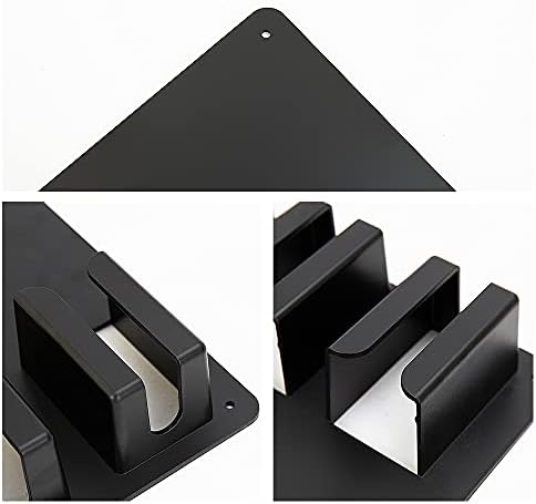2Pcs Clipper Holders for Barbers, Barber Clipper Organizer, Hair Trimmer Storage Rack (Wall Mount)