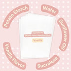 Printable Edible Wafer Paper Sheets from paper2eat (0.40 mm - 25 sheets/Vanilla)
