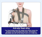 PopieL Adjustable Shoulder and Elbow Joint Fixation Brace, Shoulder Dislocation Brace, Hinged Elbow Brace with Shoulder Support, Humeral Fracture Brace, Upper Limb Splint