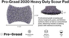 2020 Scouring Pad, 2.8” x 4.5”, 24 Pack, Professional Grade Heavy Duty Scour Pad, Bow-Tie Shape, 59033