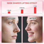 2 Pcs Nose Shaper Clip, Up Lifting Clip Nose Shaper, Silicone Wide Nose Slimmer Pain Free Up Lifting Straightener