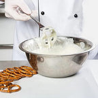 Merckens Super White Melting Wafers 8 Ounces Bulk Bag Perfect For Dipping, Deserts, Baking And More