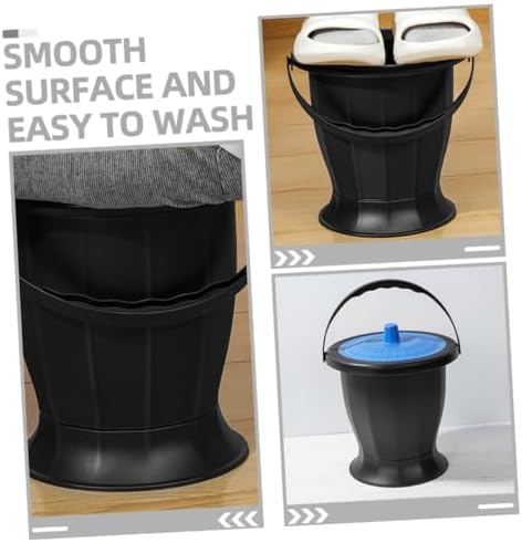 Portable Urinal Urine Pot Household Spittoon Chamber Pot Lid Non-skid Design for Camping Potty Training Seat