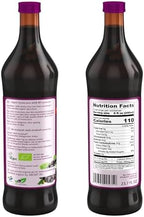 Aronia Original Organic Aronia Berry Juice 23.7 Fl Oz - 100% Pure Chokeberry Juice, Not from Concentrate, Amber Glass Bottle - No Additives, Vegan & Non-GMO